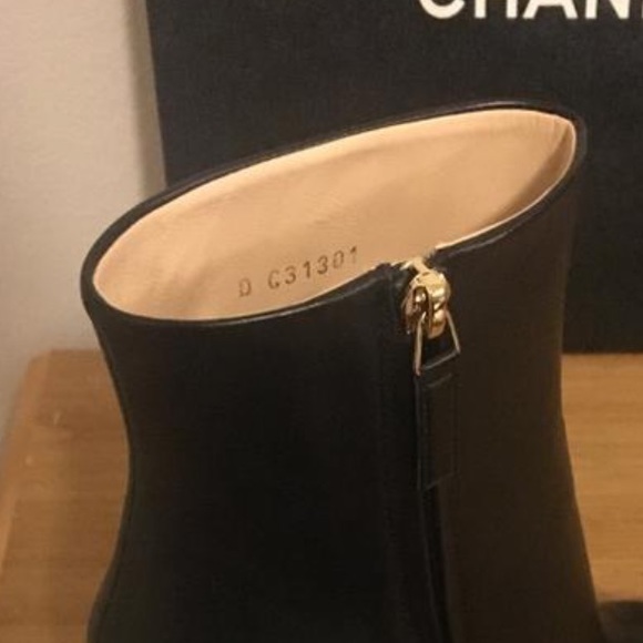 Chanel Black Boots / Booties (NEW) - Picture 7 of 8